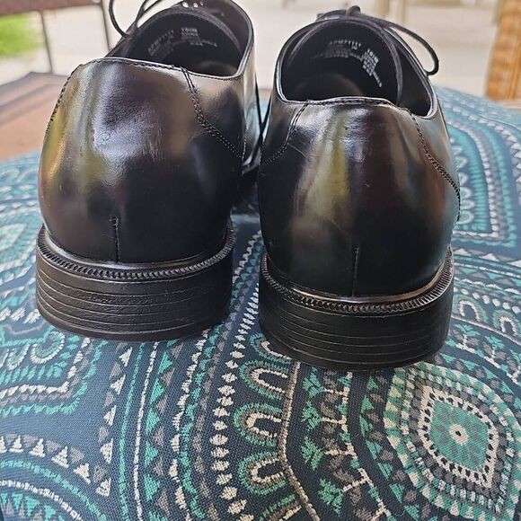 Rockport Mens Black Dress Shoes. Size 10.5 - Picture 5 of 10